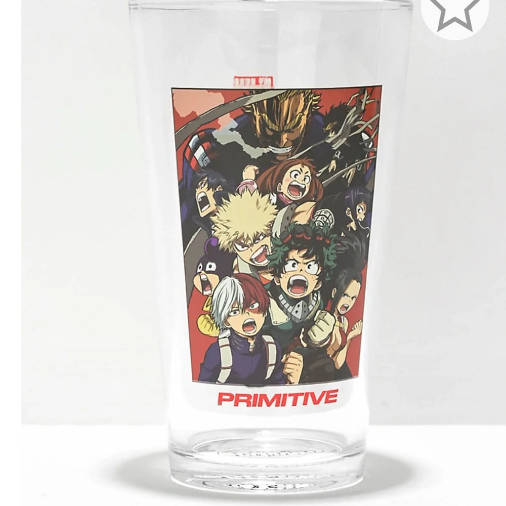 Primitive x My Hero Academia Pint Glass
